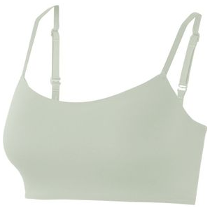 Nike Indy Luxe Light-support 1-piece Pad Convertible Sports Bra - Women's Summit White / Platinum Tint L