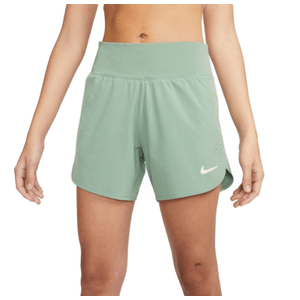 Nike Eclipse Running Short - Women's Jade Smoke / Reflective Silver M 5"