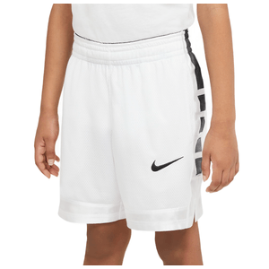 Nike Dri-fit Elite Basketball Short - Boys' White / Black L