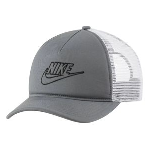 Nike Classic 99 Trucker Snapback Hat Smoke Grey / White / Black One Size