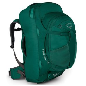 Osprey Fairview Travel Backpack Women's - 70L Rainforest Green XS/S