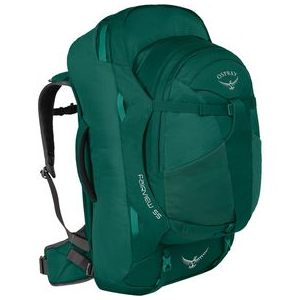 Osprey Fairview Travel Backpack Women's - 55L Rainforest Green S/M