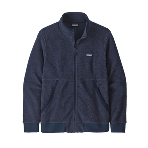 Patagonia Shearling Button Pullover Fleece - Men's New Navy S