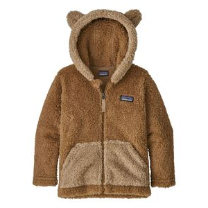 Patagonia Furry Friends Hoodie - Infant Beech Brown 4T