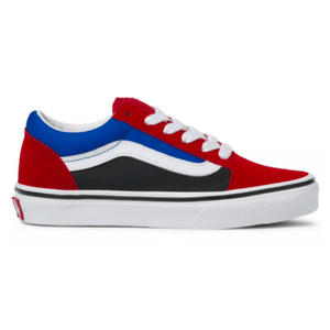 Vans Old Skool Shoe - Kids' Chili Pepper / Nautical Blue 4.5Y Regular