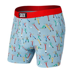 Saxx Ultra Boxer Brief - Men's Blue Windy McWinderson L