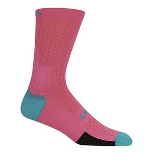 Giro HRc Team Sock Neon Pink / Screaming Teal S