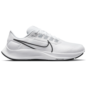 Nike Air Zoom Pegasus 38 Running Shoe - Men's White / Black / Pure Platinum / Volt 10 REGULAR
