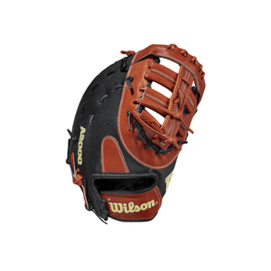 Wilson A2000 SC1620SS 12.5" First Base Baseball Mitt - 2021 Black / Copper 12.5" Left Hand Throw