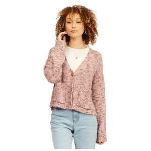 Billabong Catch Up Cardigan Sweater - Women's Lit Up Lilac L