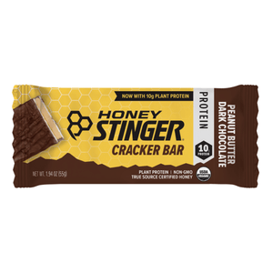 Honey Stinger Peanut Butter Chocolate Cracker Bar Peanut Butter Dark Chocolate Each Individual