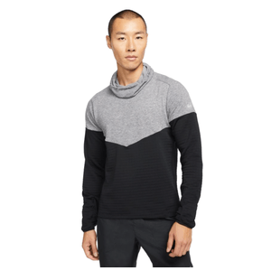 Nike Therma-FIT Sphere Element Running Top - Men's Black / Pure / Black / Reflective Silver M