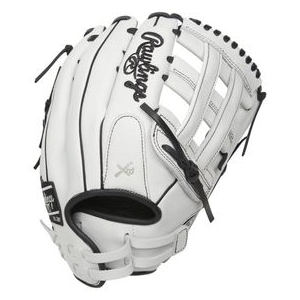 Rawlings Liberty Advanced Series Outfield Glove 13" - Women's White / Black 13" Left Hand Throw