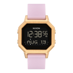 Nixon Siren Digital Watch - Women's Light Gold / Mauve One Size