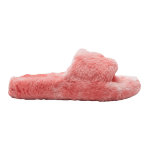 Roxy Slippy Fur Slider Sandal - Women's Light Pink 7