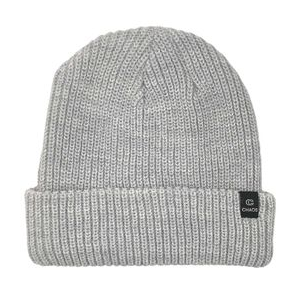 Chaos Mixed Trouble Beanie Light Heather Grey Cuffed One Size