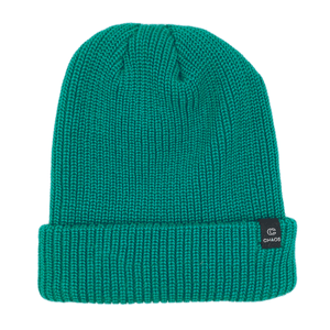 Chaos Mixed Trouble Beanie Teal Cuffed One Size