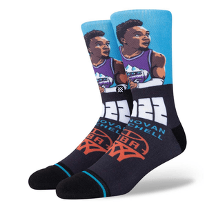 Stance Utah Jazz Donovan Mitchell Graded Sock - Men's Blue L