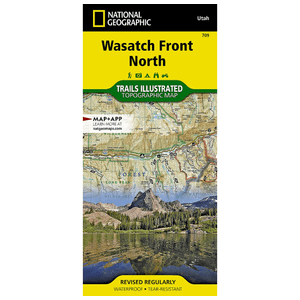 National Geographic Wasatch Front North (National Geographic Trails Illustrated Map, 709) 899808