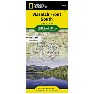 National Geographic Wasatch Front South (National Geographic Trails Illustrated Map, 701) 899809