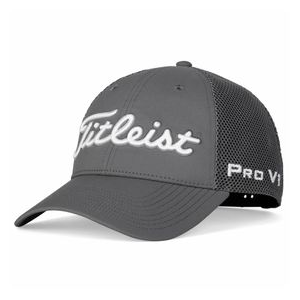 Titleist Tour Performance Mesh Hat - Men's Charcoal / White One Size