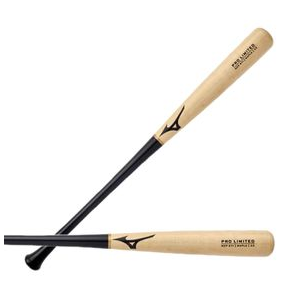 Mizuno Pro Limited Maple Wood Baseball Bat Natural / Black 33"