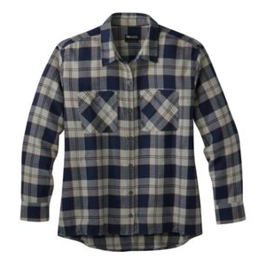Outdoor Research Feedback Flannel Shirt - Women's Sand Plaid XS