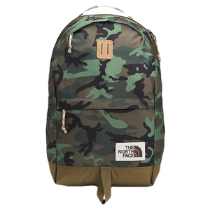 The North Face Daypack Backpack - 22L Thyme Brushwood Camo Print / Military Olive / Kelp One Size