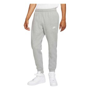 Nike Sportswear Club Fleece Joggers - Men's Dark Grey Heather / Matte Silver / White M Regular