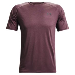 Under Armour Tech 2.0 Short Sleeve T-Shirt - Men's Ash Plum / Black M