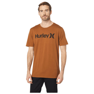 Hurley Everyday Wash One And Only Solid Short Sleeve T-shirt - Men's Ale Brown M