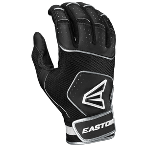 Easton Walk-Off NX Batting Gloves - Youth Black / Black S