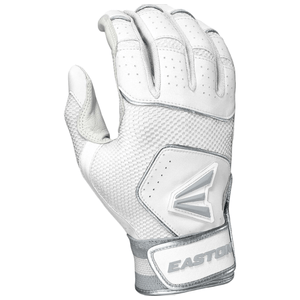 Easton Walk-Off NX Batting Gloves - Youth White / White XL