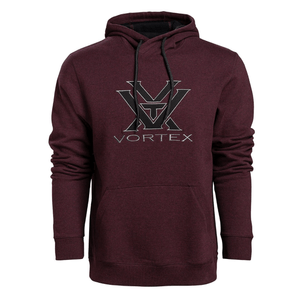 Vortex Core Logo Comfort Hoodie - Men's Burgundy Heather 3XL