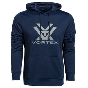 Vortex Core Logo Performance Hoodie - Men's Navy Heather XL