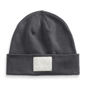 The North Face Dock Worker Recycled Beanie Hat - Men's Asphalt Grey / Vintage White One Size