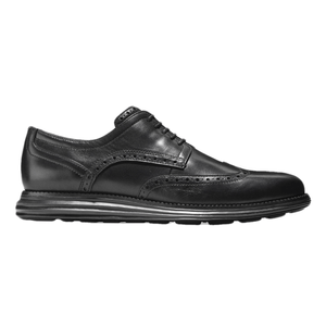 Cole Haan Original Grand Wingtip Oxford Shoe - Men's Regular Black / Black 9