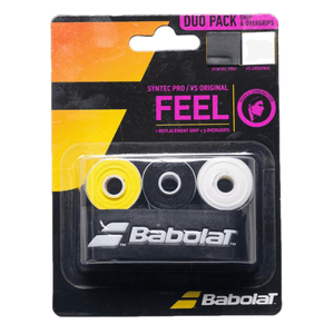 Babolat Pack Syntec Pro + VS Original Grip Tape Black / White / Yellow One Size