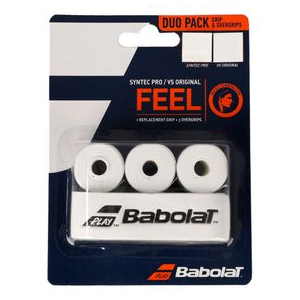 Babolat Pack Syntec Pro + VS Original Grip Tape White One Size