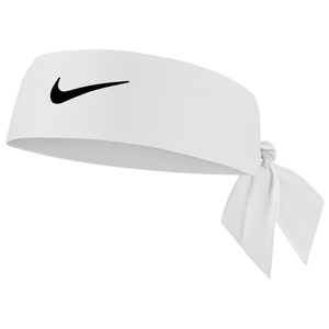 Nike Dri-FIT Fastpitch Softball Head Tie 4.0 White / Black One Size
