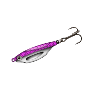 13 Fishing Flash Bang Jigging Rattle Spoon Lure Tickle Me Pink 3/8 oz 1-1/2"