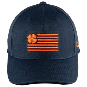 Black Clover Clover Nation Golfing Hat - Men's Navy / Red Peach One Size