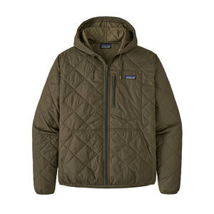 Patagonia Diamond Quilted Bomber Hoody - Men's Basin Green XS