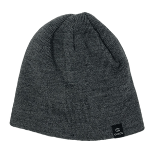 Chaos Mustang Beanie With Band - Kids' Medium Grey Heather One Size