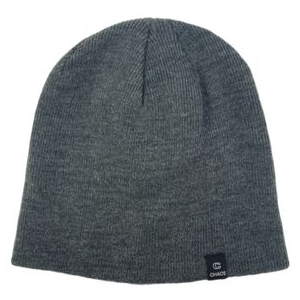 Chaos Mustang Beanie - Men's Heather Grey One Size