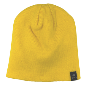 Chaos Mustang Beanie With Band - Kids' Lemon Junior