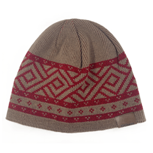 Chaos Mean Wool Beanie Brown One Size
