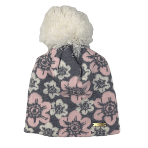 Chaos Marigold Knit Pom Beanie - Girls' Rose Bloom One Size