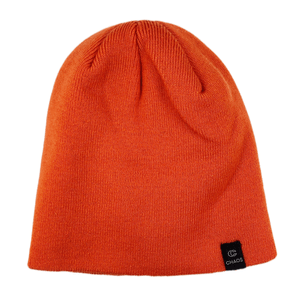 Chaos Mustang Beanie With Band - Kids' Neon Orange One Size
