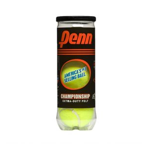 Head Penn Championship Tennis Ball - 3 Pack Yellow High Altitude